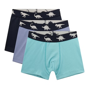 3er-Pack Boxershorts Dinos
