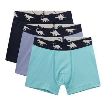 3er-Pack Boxershorts Dinos