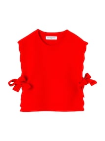 Pullunder mit Wellensaum Wollmix Mädchen Mama-Tochter-Capsule