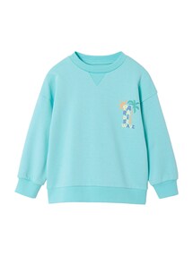 Jungen Sweatshirt mit Sommer-Motiv
