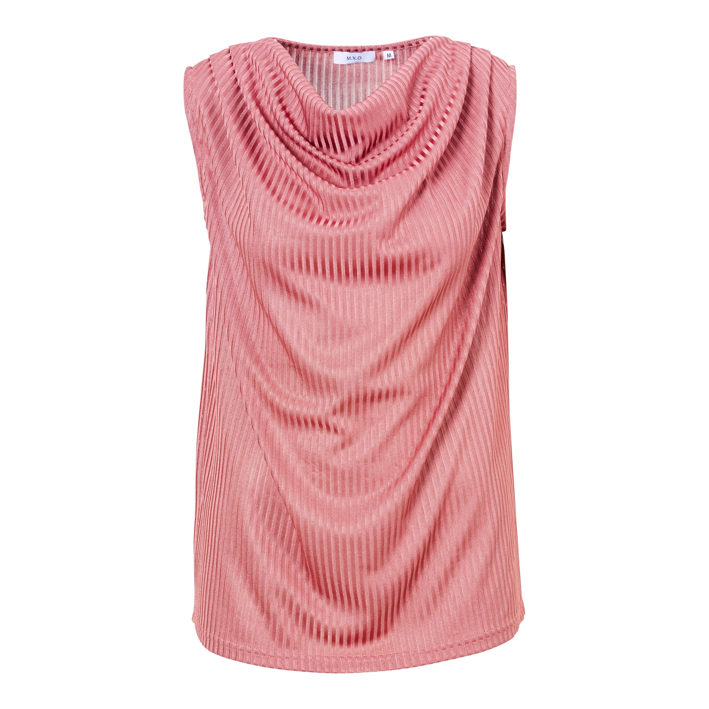Wasserfall-Top „Rosalie“ rosa Damen