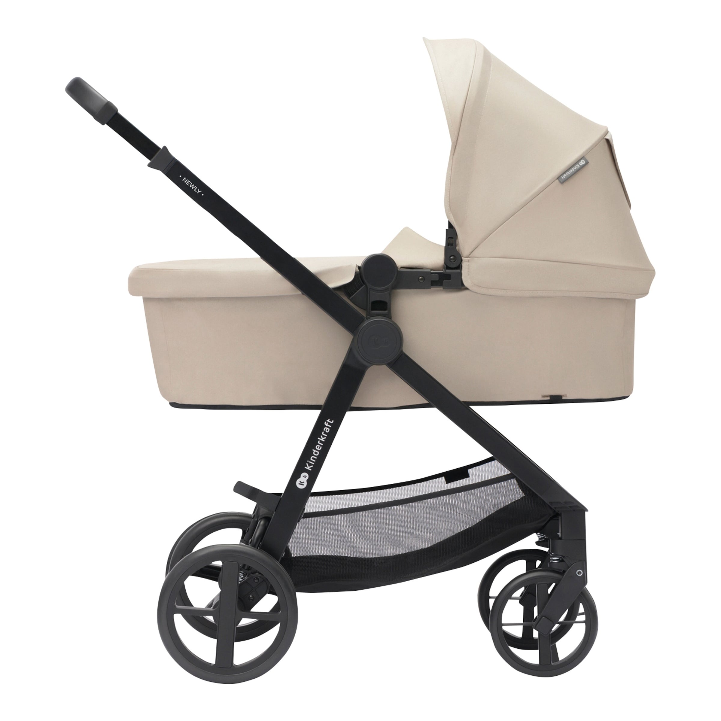 Thumbnail - Kinderkraft Kombikinderwagen NEWLY 3in1 Trio-Set inkl. Babyschale MINK PRO beige