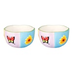 Kommen “Zomer”, 2 stuks