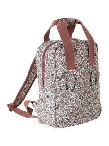 Mädchen Rucksack mit Blumen für Kita & Grundschule