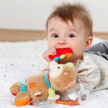 Greifling Klemm-Spielzeug Teddy Oskar