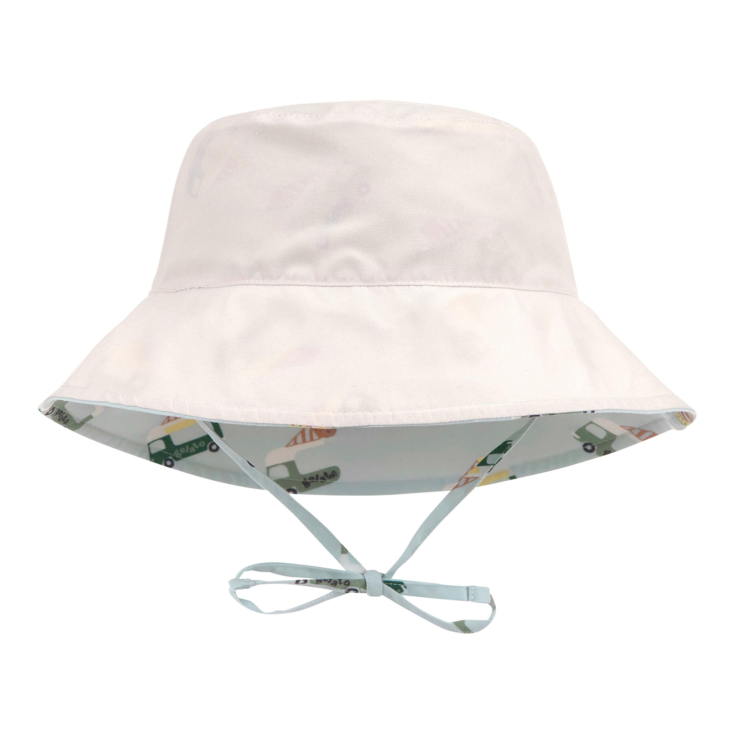 Wende-Sonnenhut mit UV-Schutz Eiswagen