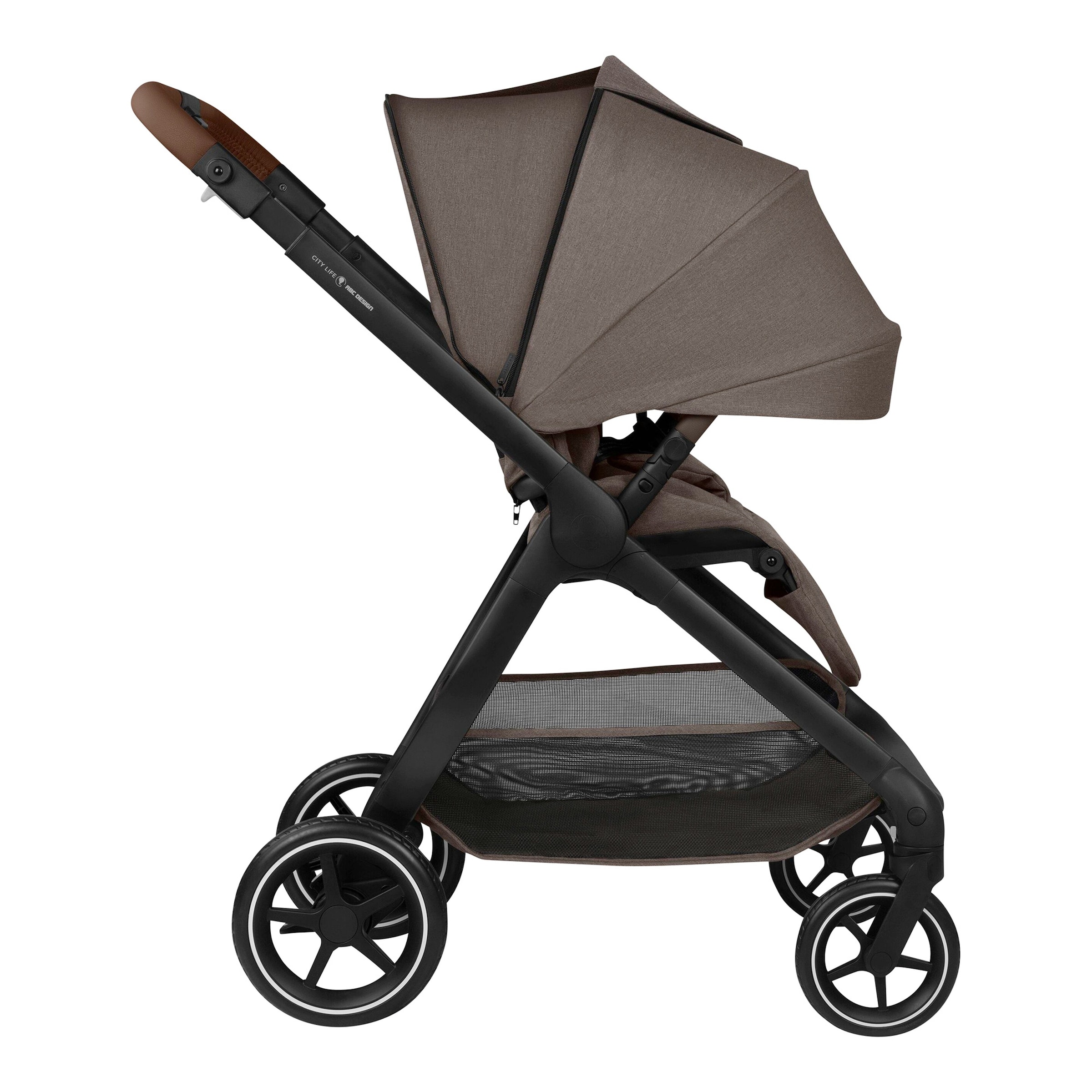 48% Rabatt! Abc Design Kombikinderwagen City Life braun
