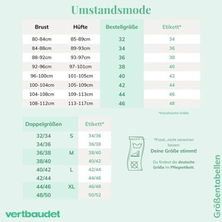 Umstands-Shorts, Sweatware mit Recycling-Polyester
