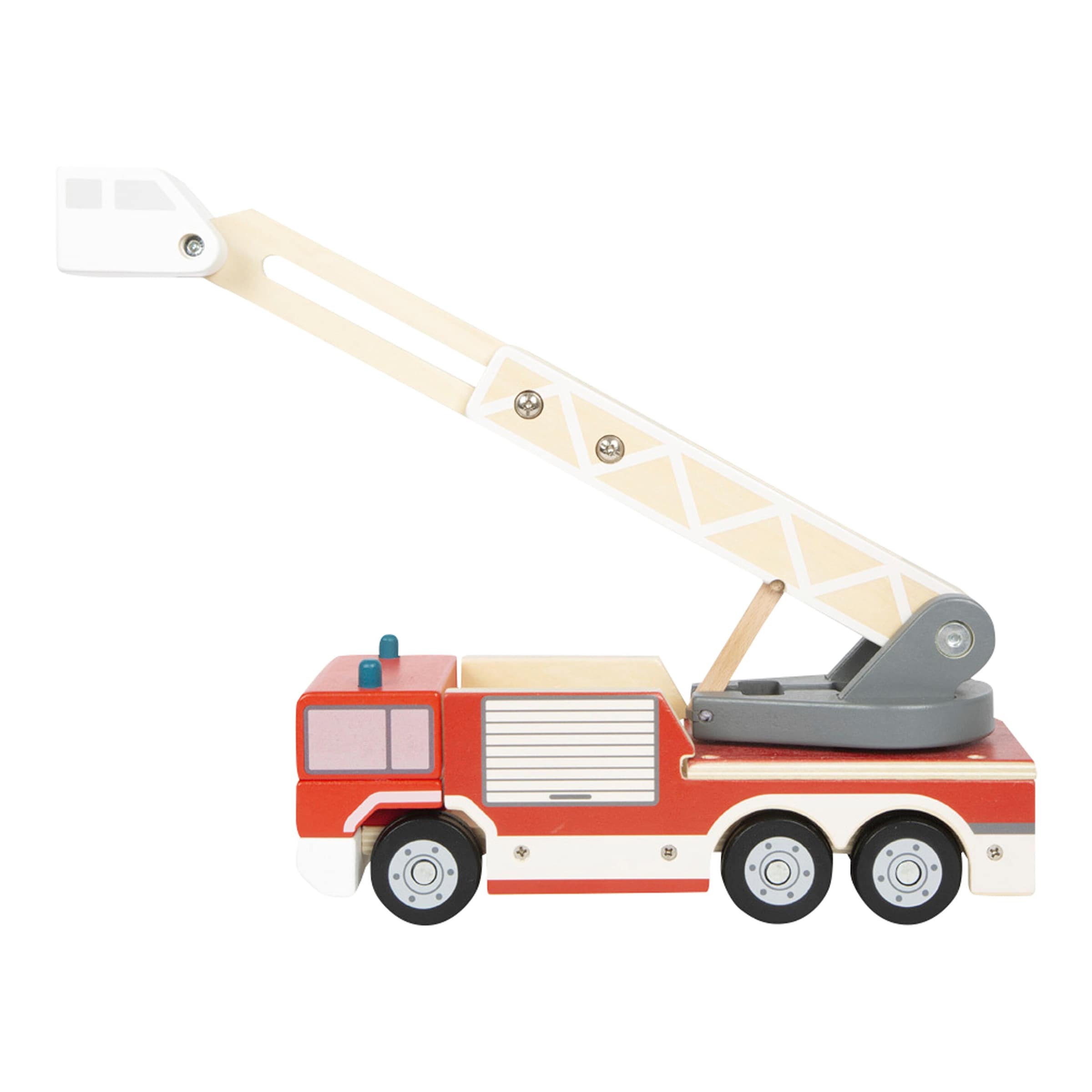 Feuerwehr mit Drehleiter