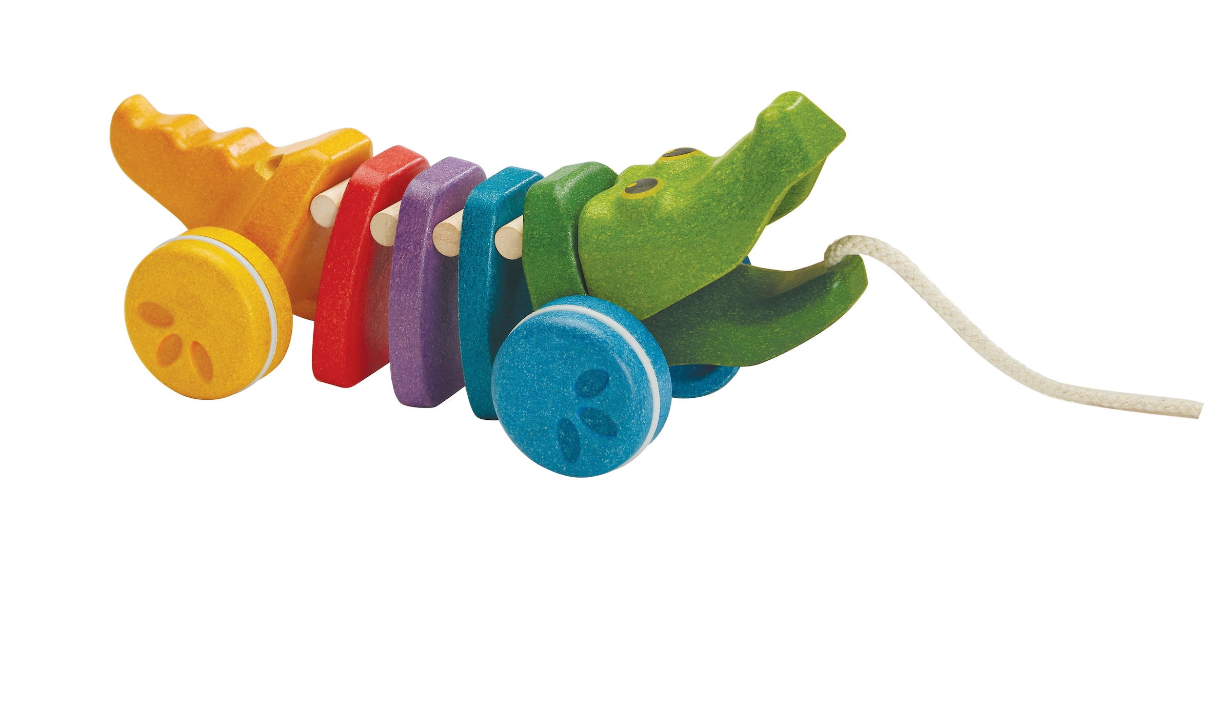 Plantoys Regenbogen Krokodil