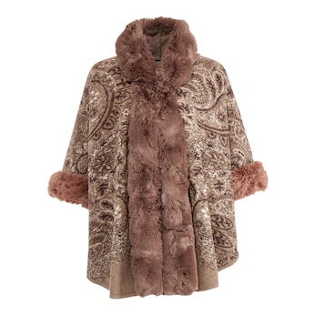 Knuffel-poncho “Catharina”