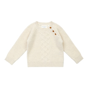 Pullover Zopfmuster Wolle