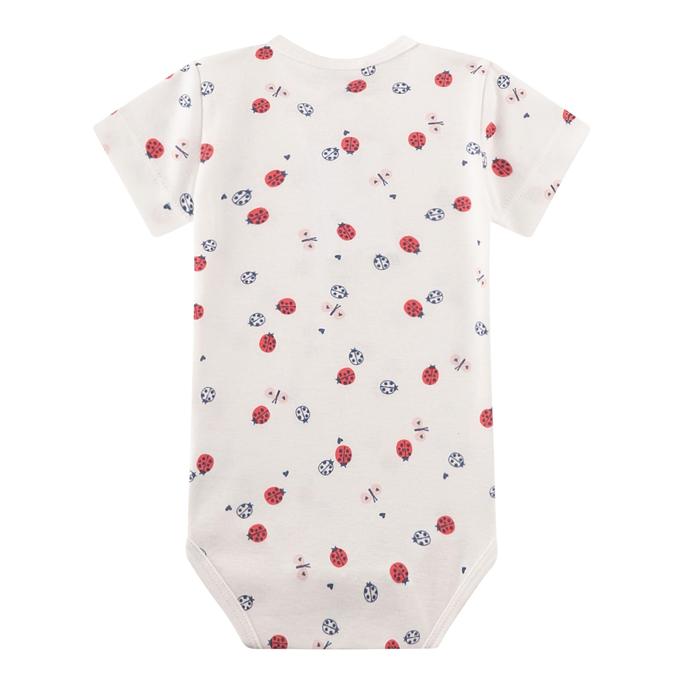 Sanetta Body kurzarm Marienkäfer