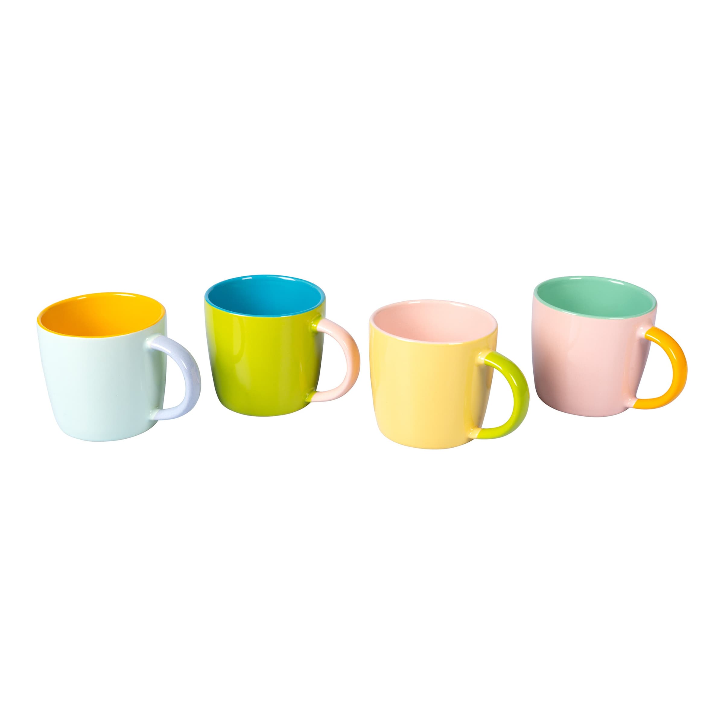 Tassen-Set „Sommer“, 4 Stück je 300 ml