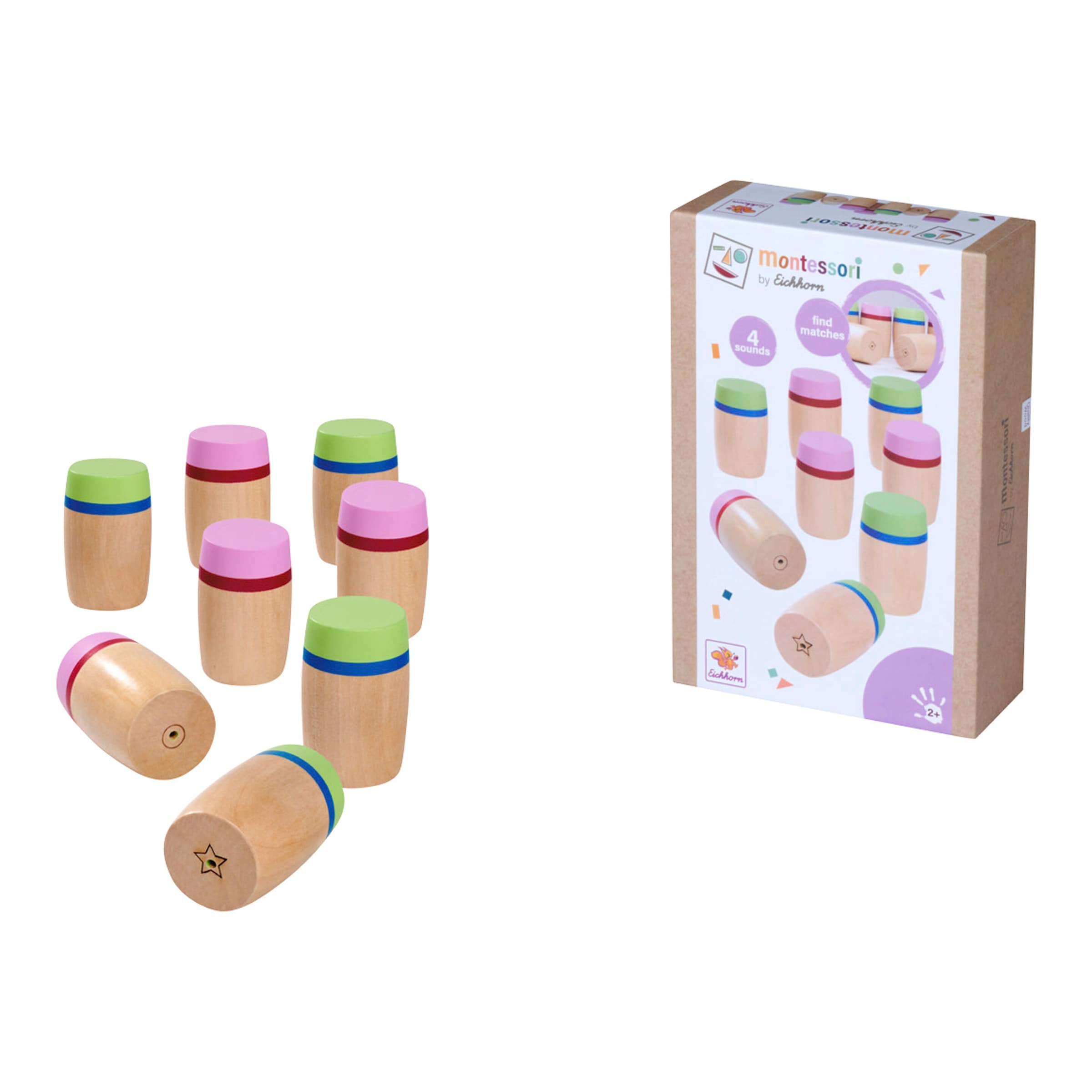 Montessori Geräusche-Memo