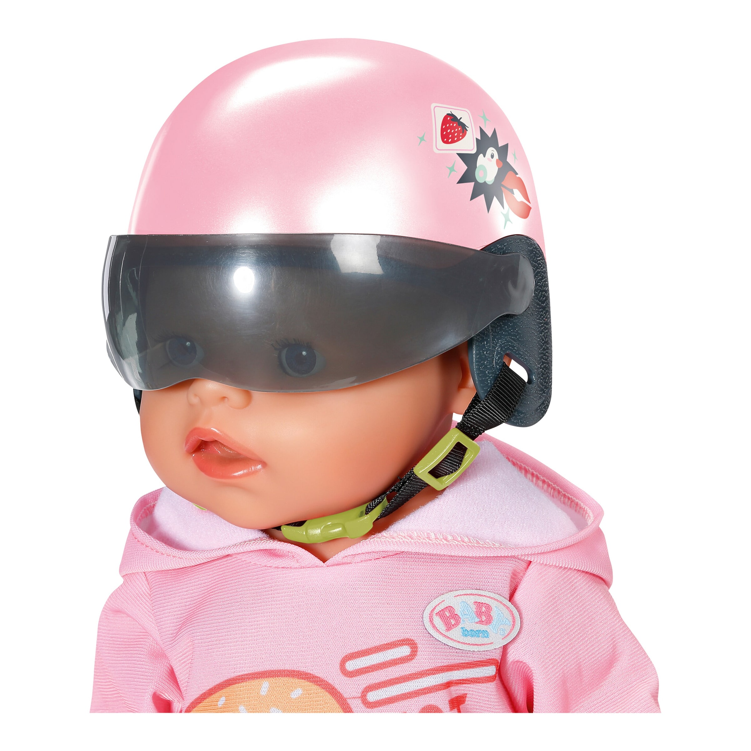Puppen Scooter Helm 43cm