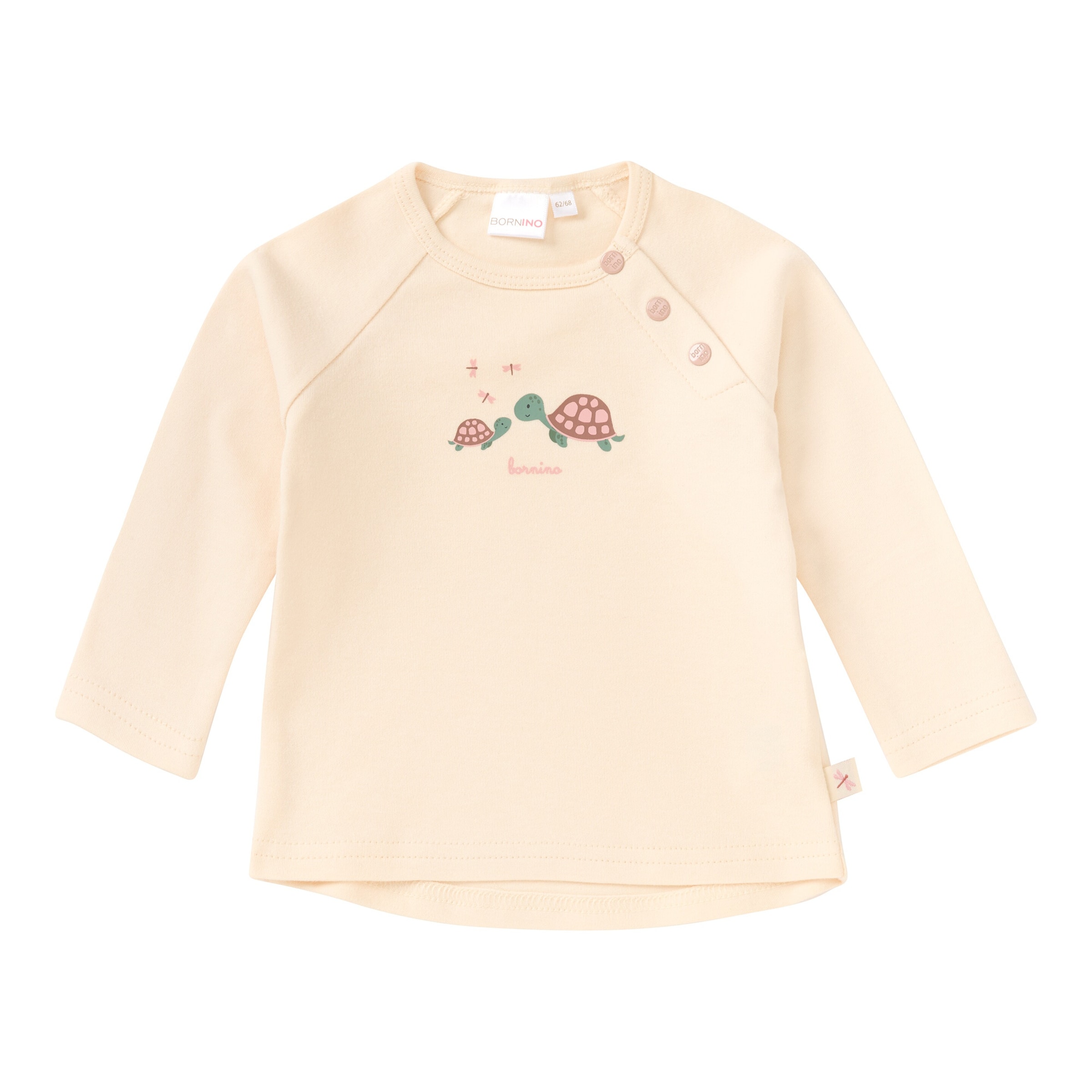 Bornino Wild Nature Raglanshirt langarm Schildkröte