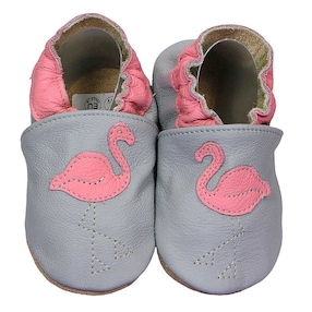 Krabbelschuhe Flamingo