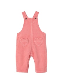 Baby Cord-Latzhose mit Herztaschen