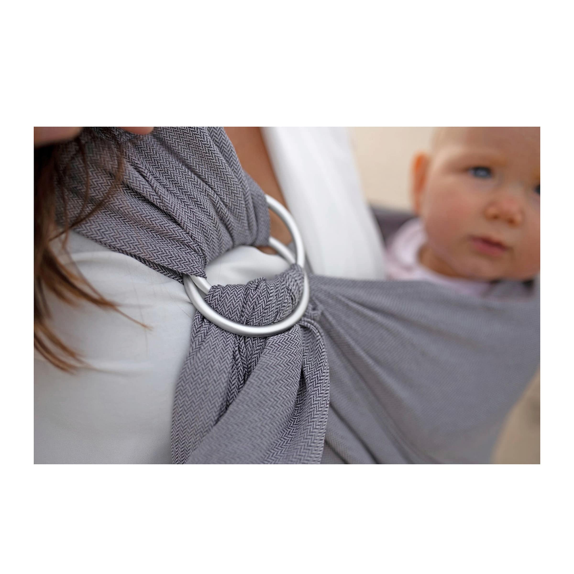 AMAZONAS Ring Sling Tragetuch grey