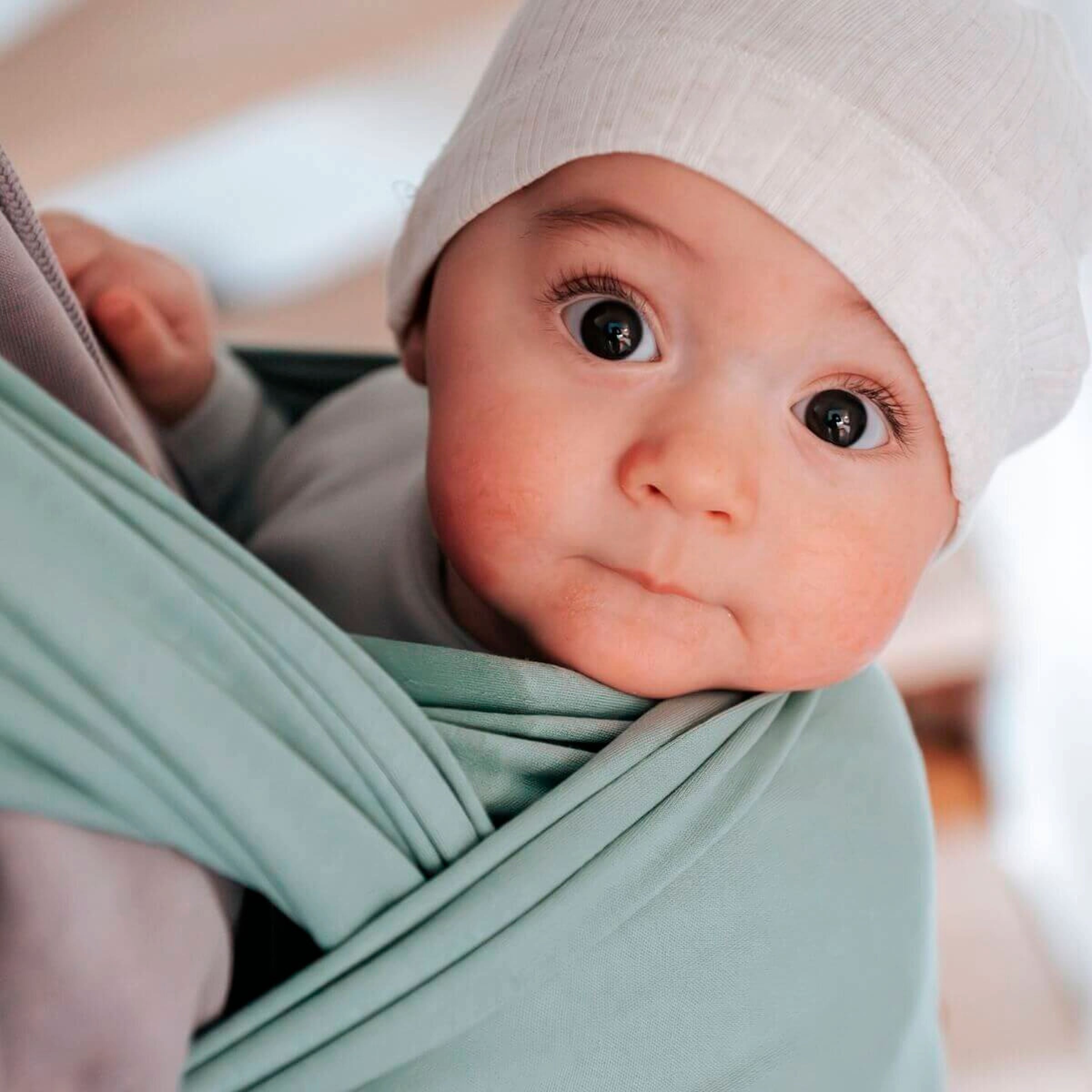 Hoppediz® Babytragetuch Elastisches Tragetuch