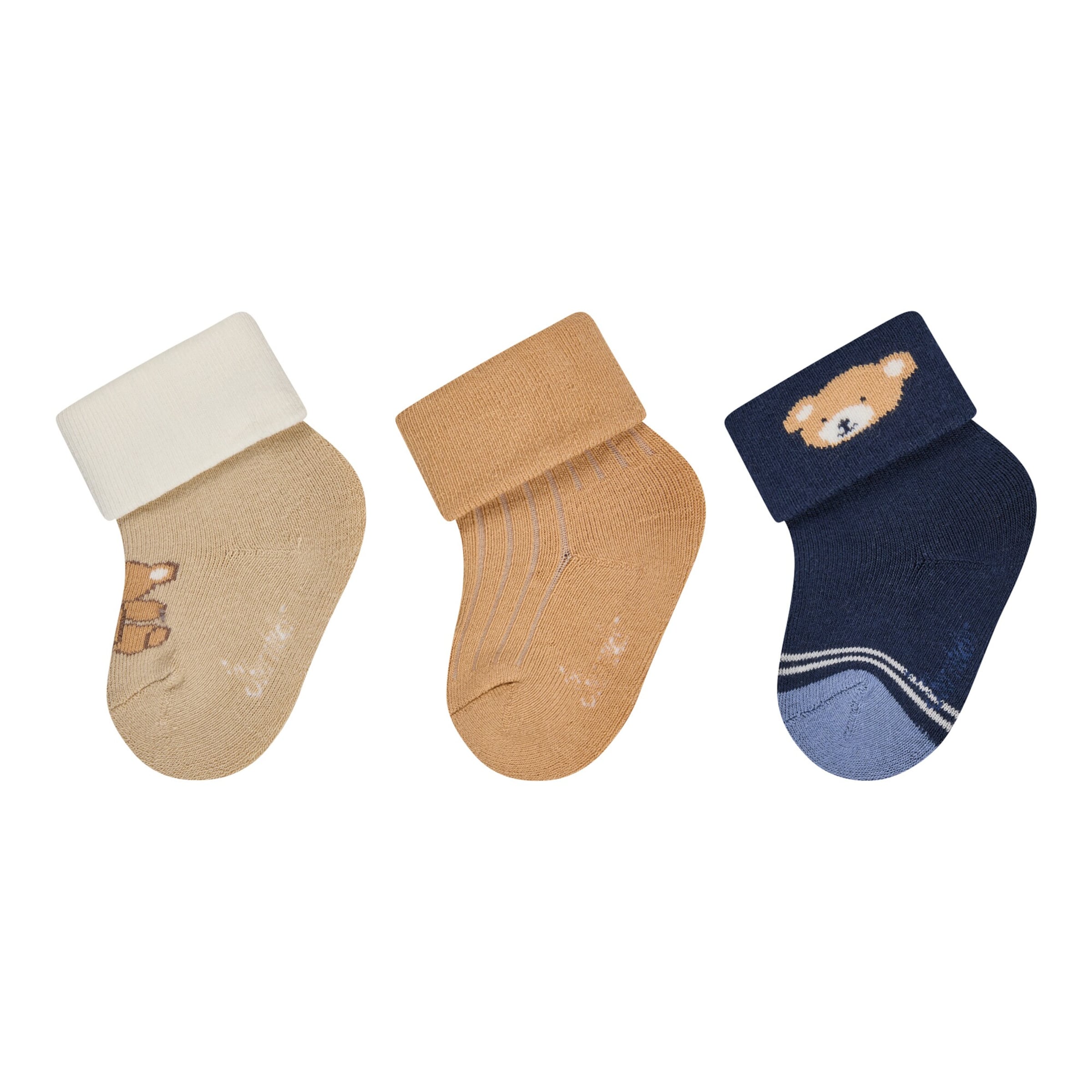 Sterntaler 3er-Pack Socken Bär