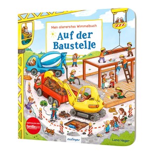 Livre « Cherche et trouve » Mein allererstes Wimmelbuch - Auf der Baustelle