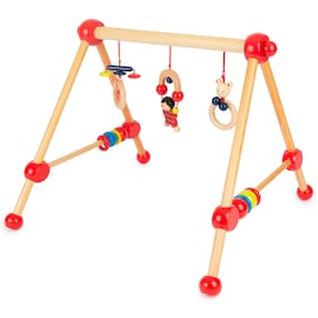 Spielbogen aus Holz Babys