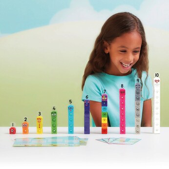 Aktivitätsset MathLink-Steckwürfel Numberblocks 1-10