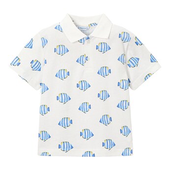 Polo-T-Shirt Fische