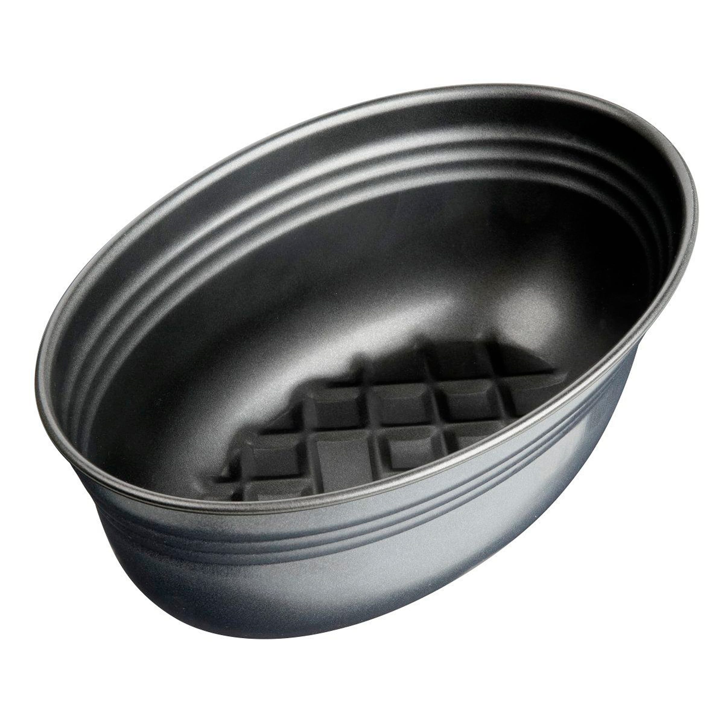 ZENKER Brotbackform, oval schwarz