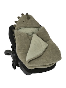 2-in-1 Baby Ausfahrsack/Wickelunterlage, Plüsch