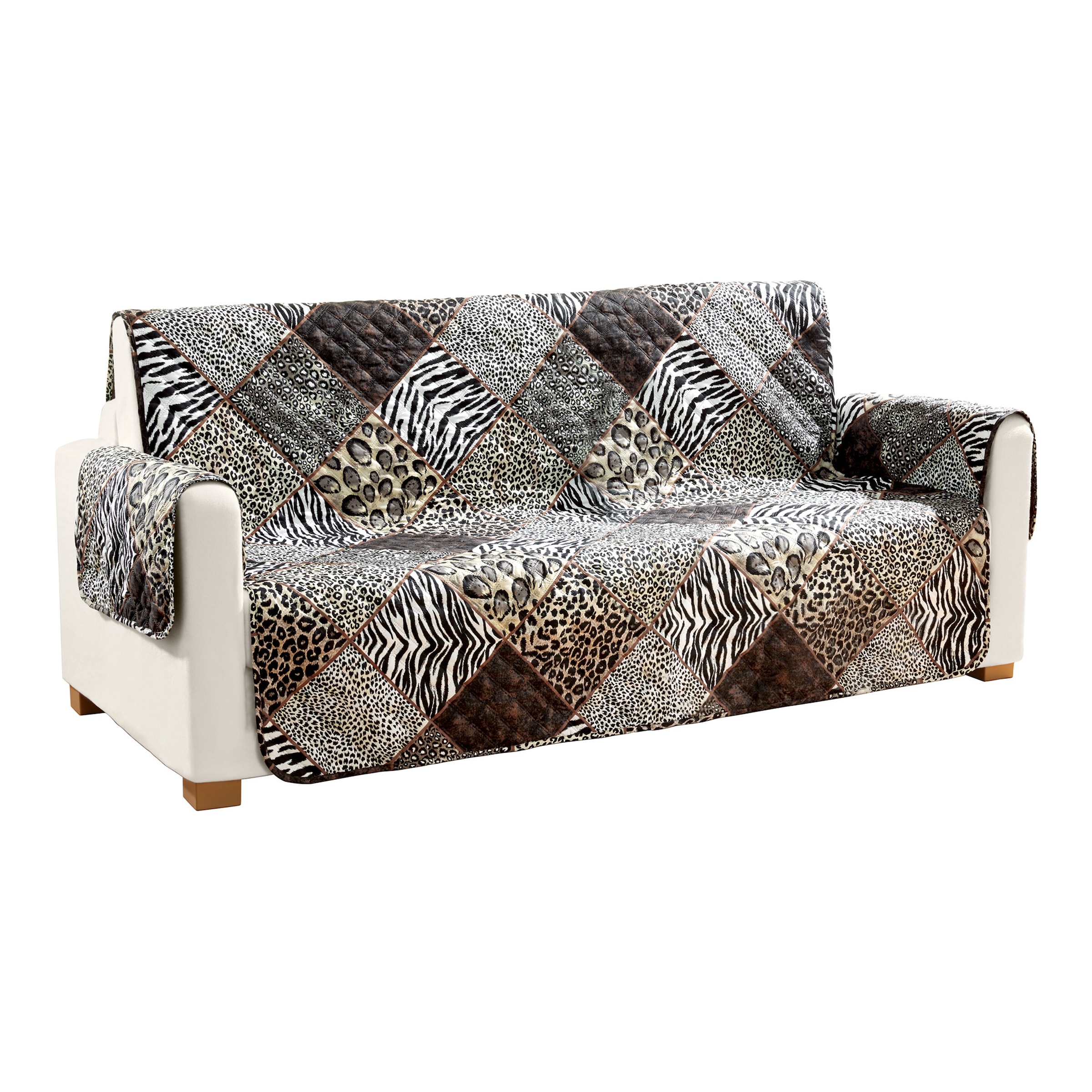 Wende-Sofaschoner "Safari" mehrfarbig