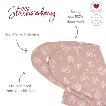 Bezug für Stillkissen in verschiedenen Farben