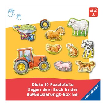 Mein großes Puzzle-Spielbuch Bauernhof