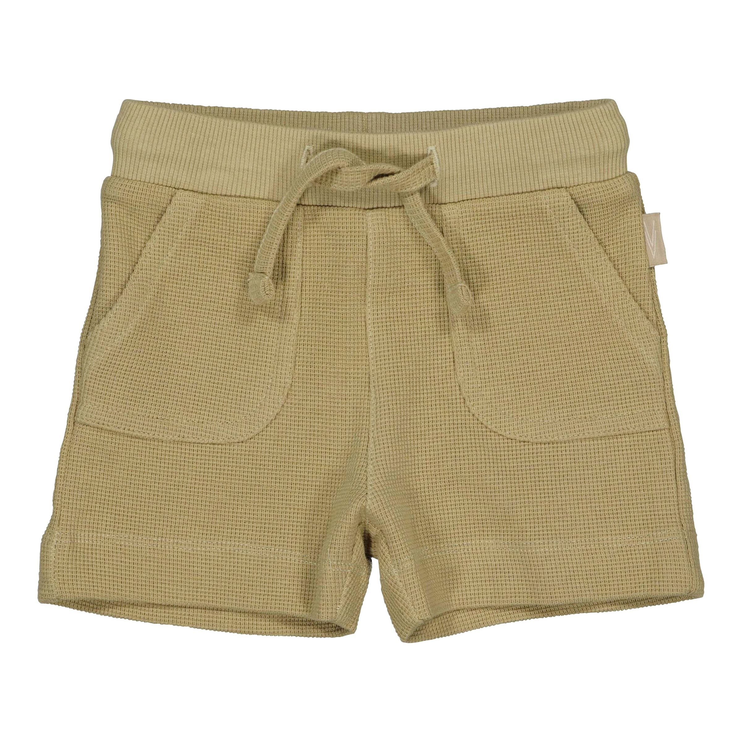 Levv Shorts mit Taschen Waffelpiqué