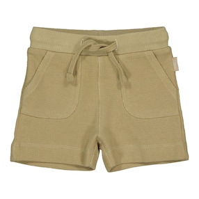 Short avec poches maille piquée gaufrée