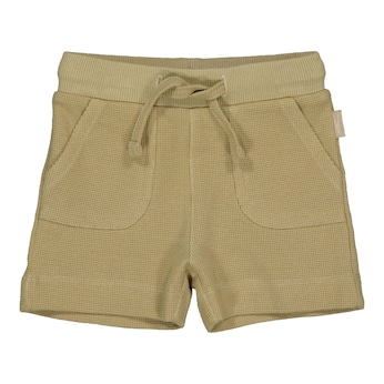 Short avec poches maille piquée gaufrée