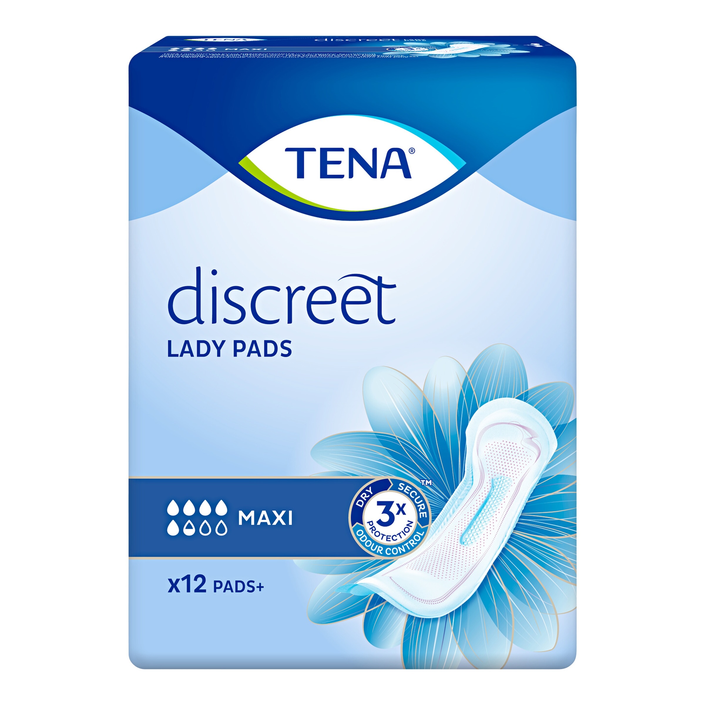 TENA Einlagen Lady discreet Maxi, 12 Stück