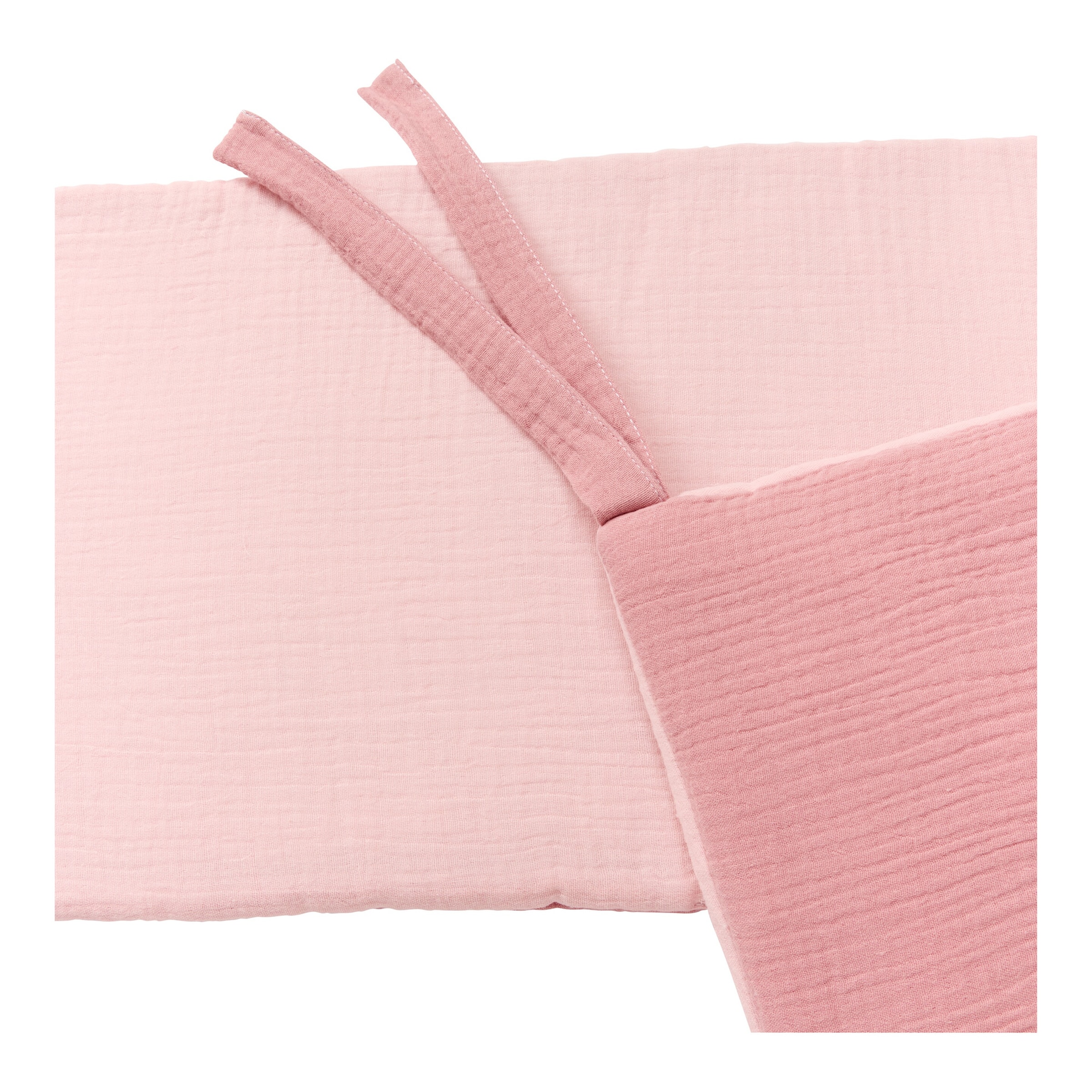 Bornino Home Wende-Nestchen für Beistellbett Musselin 26x166 cm