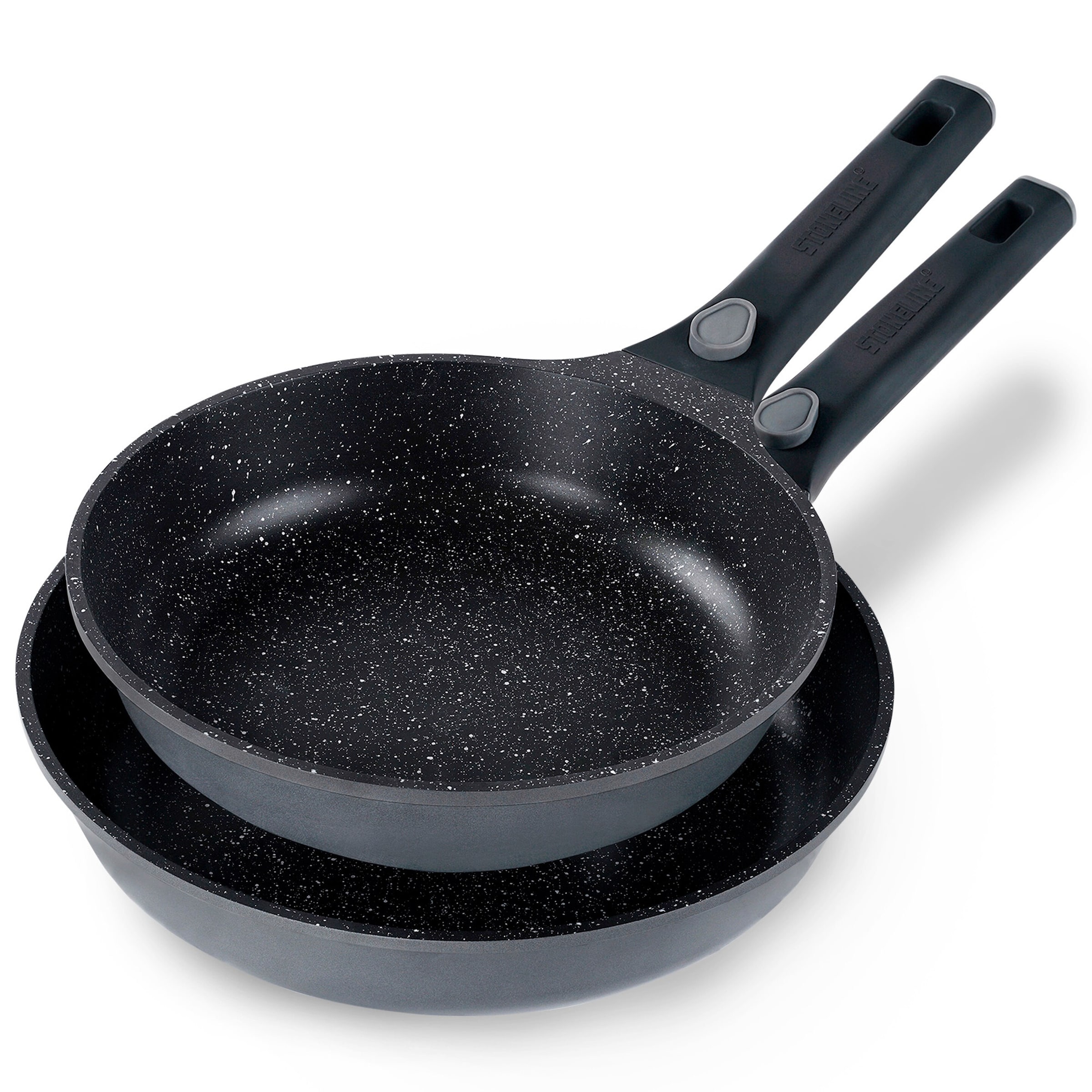 STONELINE® STONELINE SMART Pfannen-Set 2-teilig 24/28 | ohne Deckel - Grau
