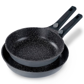 STONELINE SMART Pfannen-Set 2-teilig 24/28 | ohne Deckel - Grau