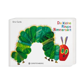 Livre d’images cartonné Die kleine Raupe Nimmersatt