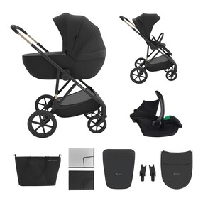 Kombikinderwagen Trio-Set PRIME 3 3in1 inkl. Babyschale MINK PRO 2