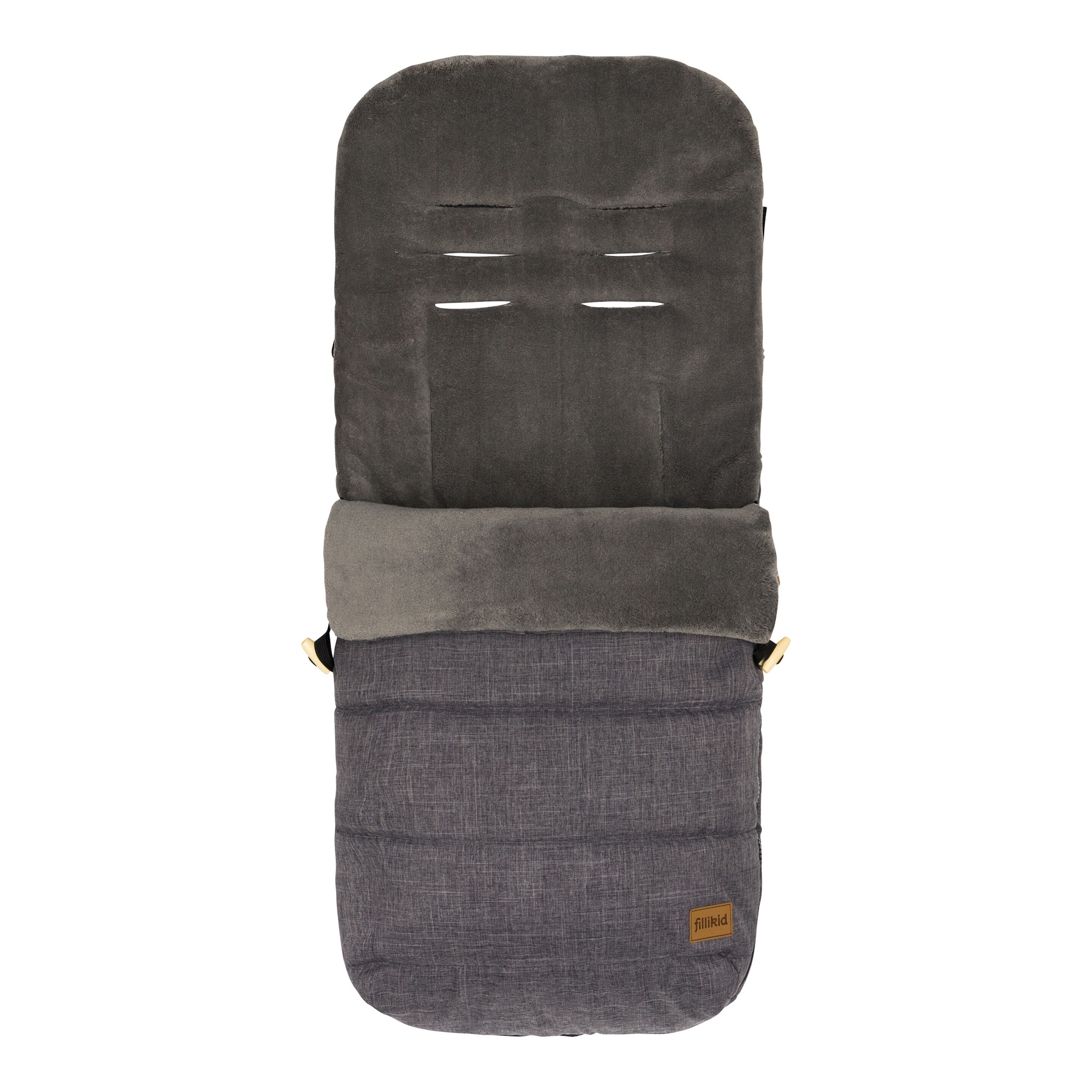 Fillikid Winterfußsack Lanin grau