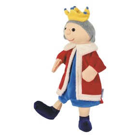 Handpuppe König