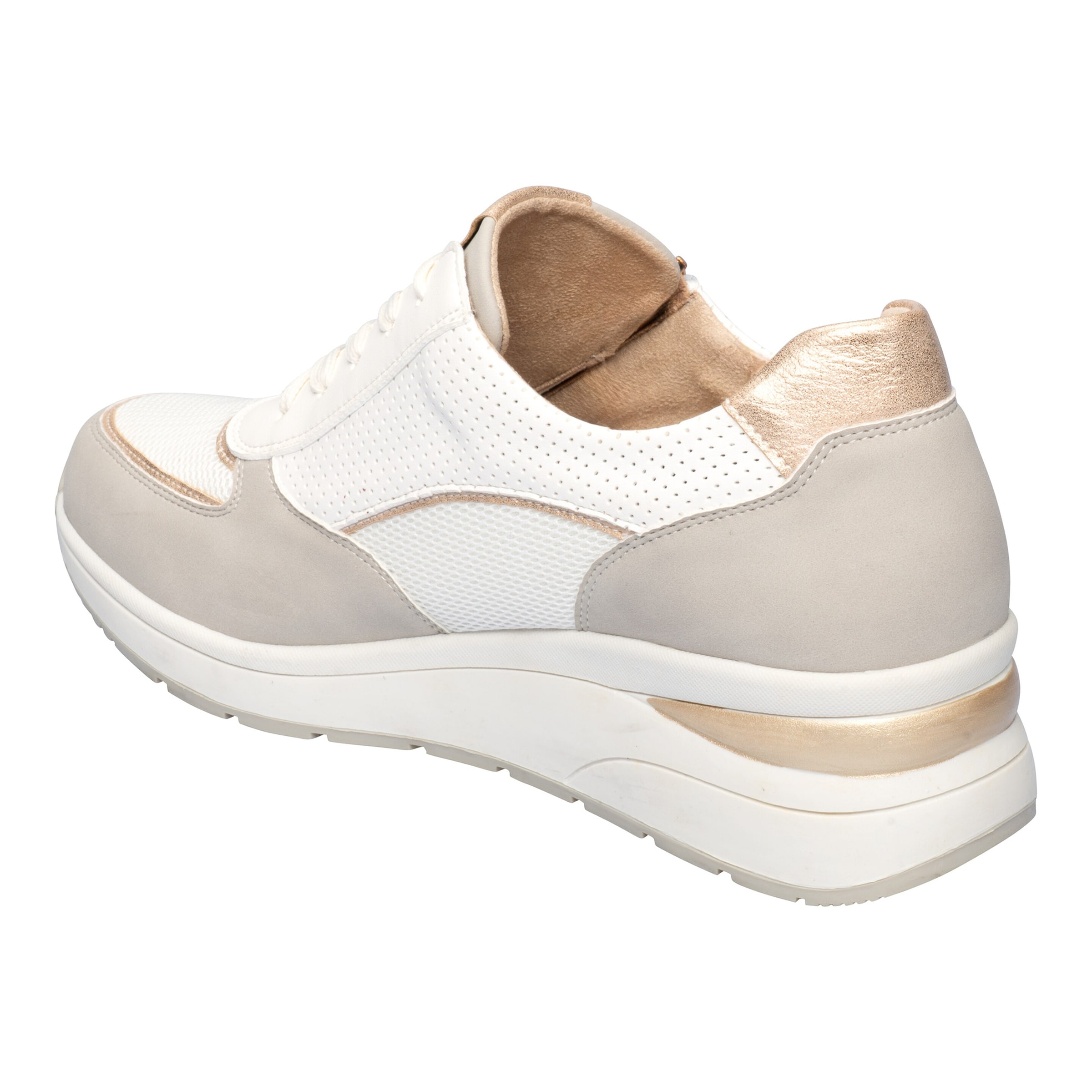 Bequem-Keilsneaker mit Leder „Bettina“