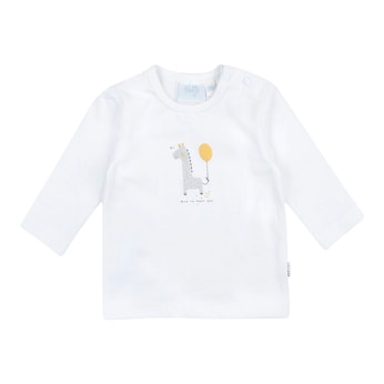 T-shirt à manches longues girafe