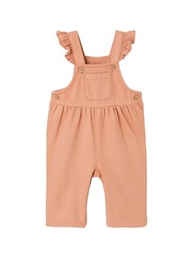 Baby Mädchen Latzhose aus Twill