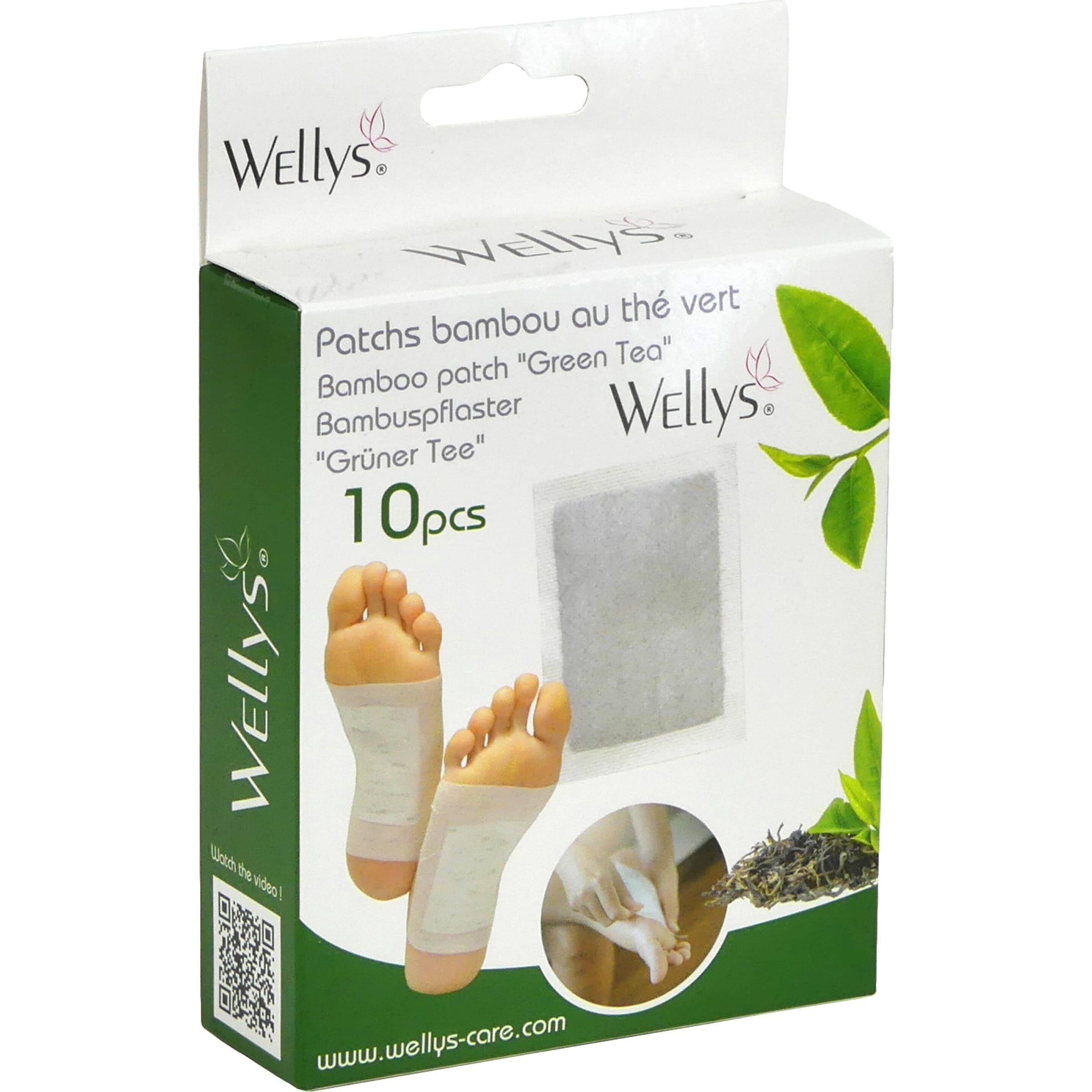 Wellys Bambus-Pflaster weiss